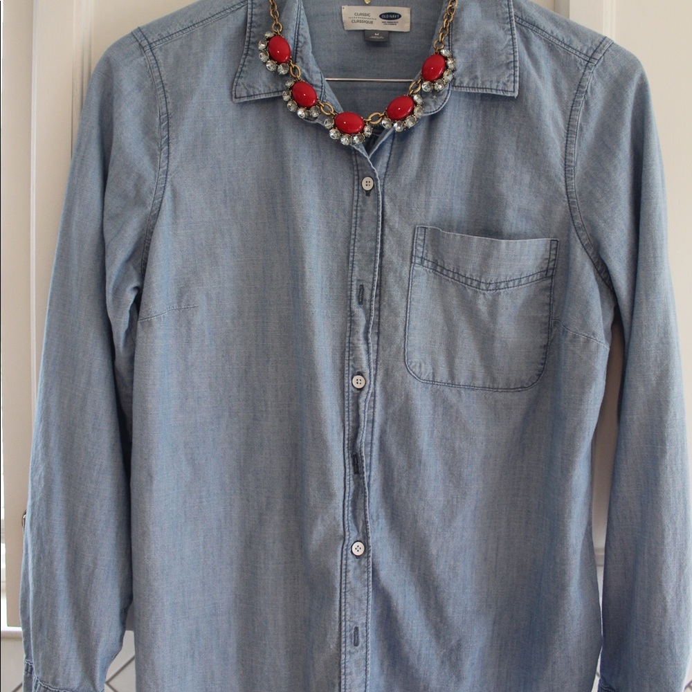 Chambray shirt old navy